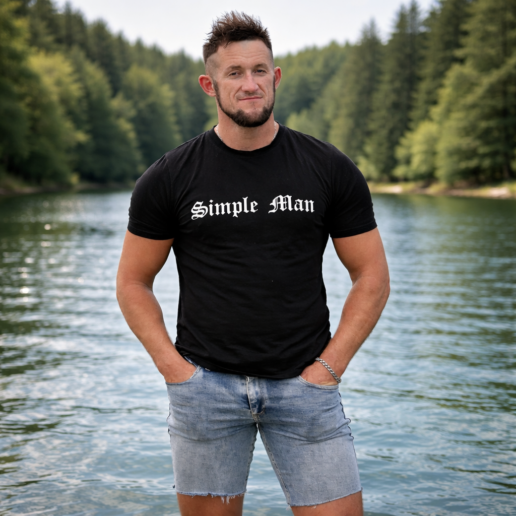 Simple Man T-Shirt – IgorchikDotsenkoStore