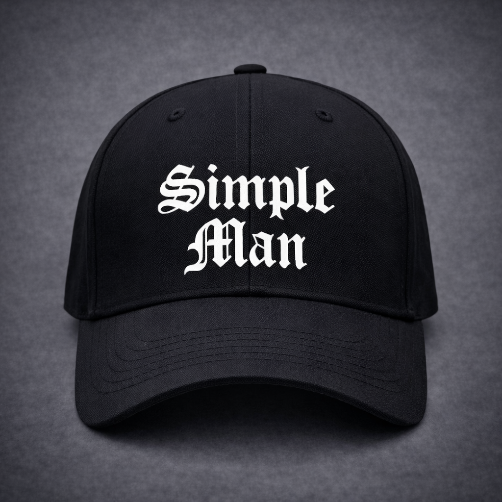 Simple Man Cap – IgorchikDotsenkoStore