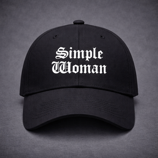 Simple Woman Cap