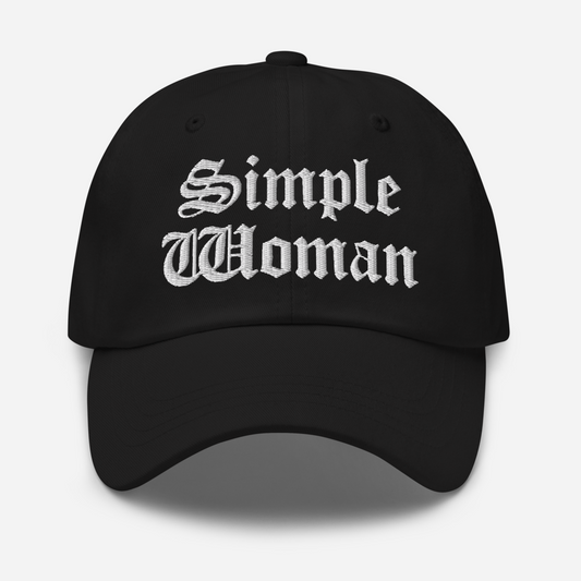 Simple Woman Cap