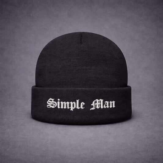 Simple Man Beanie
