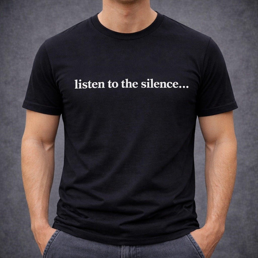 LISTEN TO THE SILENCE ハイスト期　tシャツ Listen to the silence T-shirt – IgorchikDotsenkoStore
